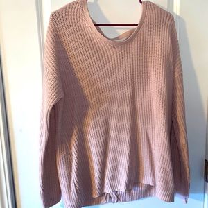 brand new blush pink sweater!